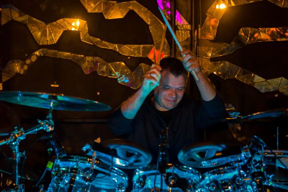 Marco an den Drums